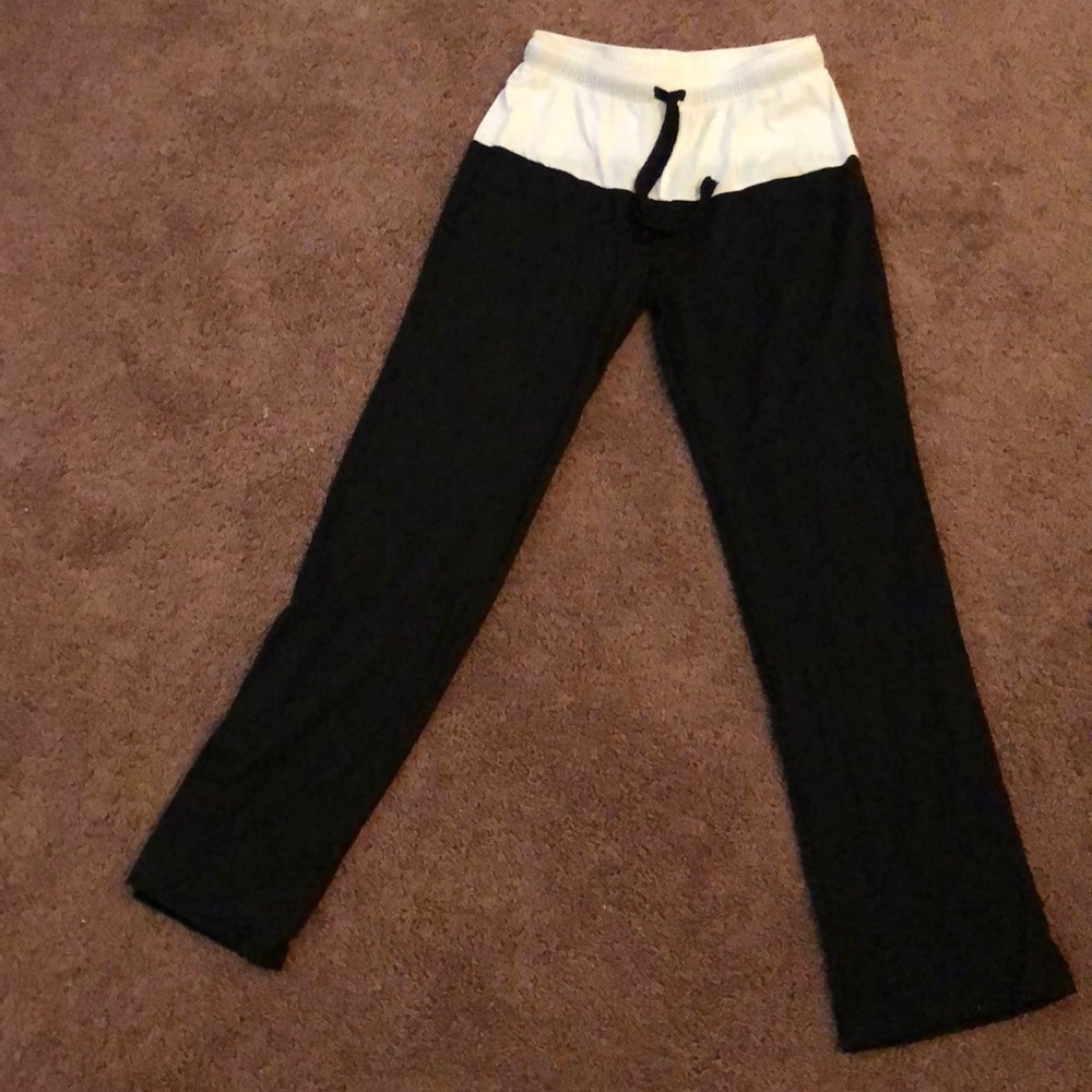 Black and White pants